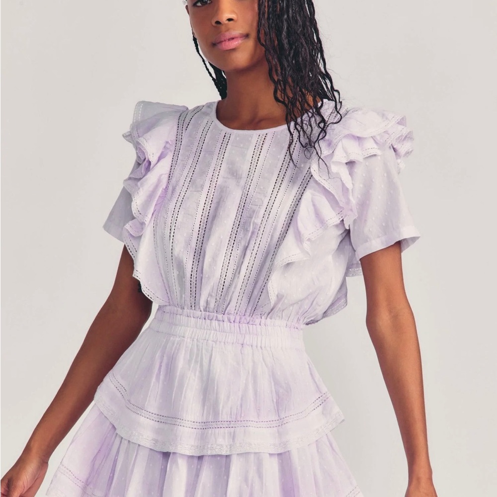 love shack fancy mini dress (size xs)